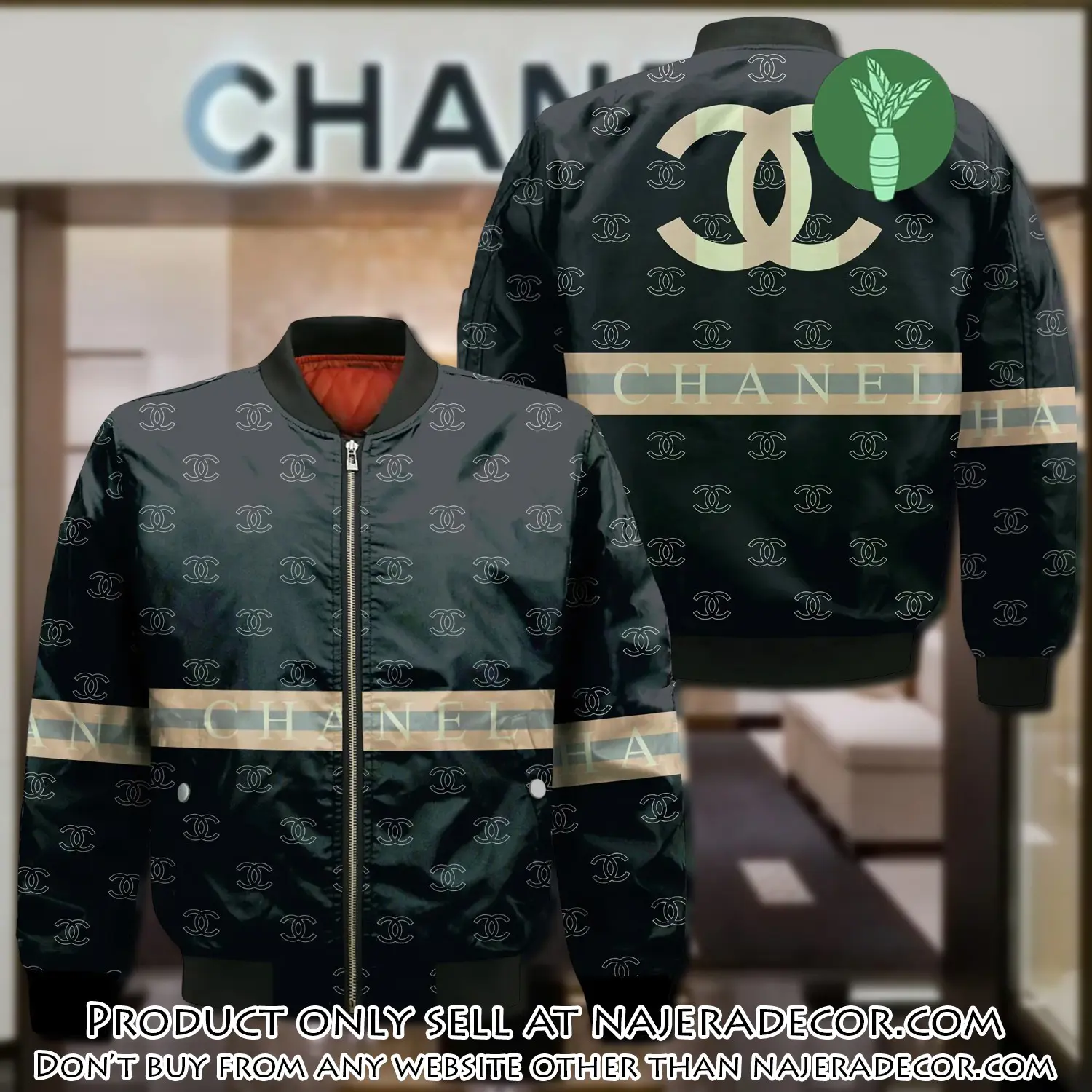 Chanel bomber jacket luxury brand clothing clothes outfit for men women 02 njr2051730